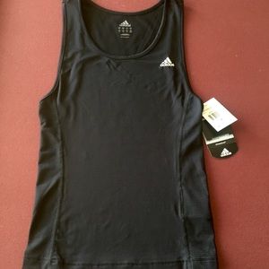 NWT! ADIDAS Black  ClimaCool TankTop size M